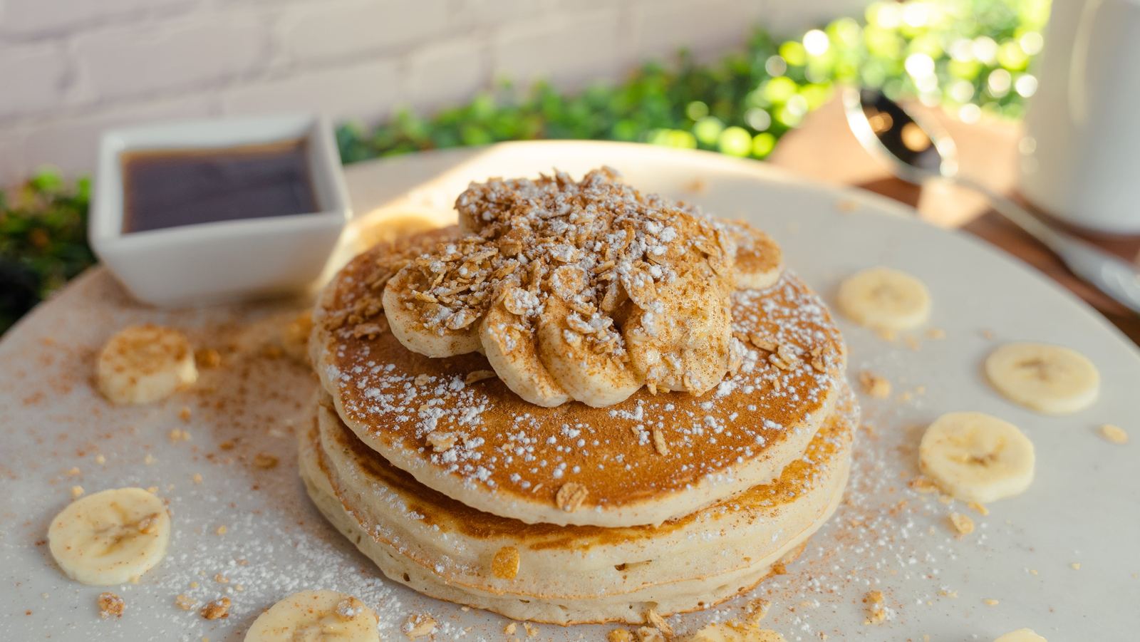 Granola Crunch pancakes
